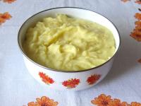 Ziemniaczane puree jest rzadkie, później...