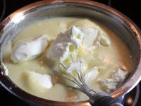 Do kaszy dodajemy mascarpone....