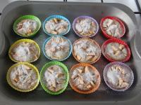 Muffiny pieczemy w rozgrzanym piekarniku. Pieczemy...