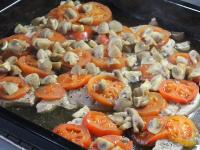Pieczemy przykryte 40 minut w temperaturze 200...