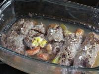 Pieczemy przykryte 60 minut w temperaturze 200...