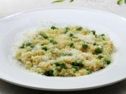 Groszkowe risotto