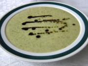 Mleczna brokułowa zupa