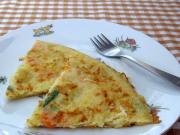 Ziemniaczano-warzywny omlet dla dzieci