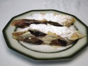 Śliwkowo twarogowy strudel