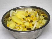 Sałatka ziemniaczana z kukurydzą bez majonezu