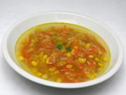 Zupa warzywna z kukurydzą